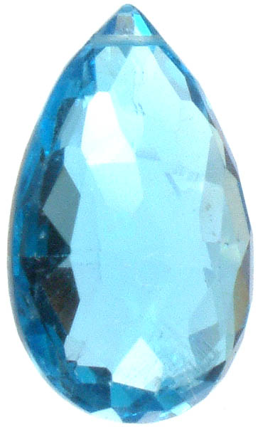 Faceted Blue Topaz Pear (Price Per Piece)