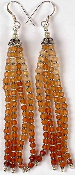 Faceted Brown Tourmaline Showers