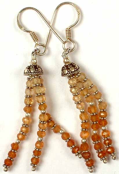 Faceted Brown Tourmaline Showers