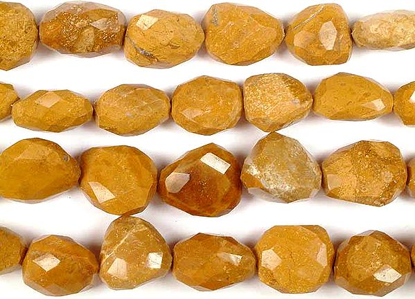 Faceted Camel Agate Tumbles
