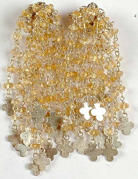 Faceted Citrine Showers