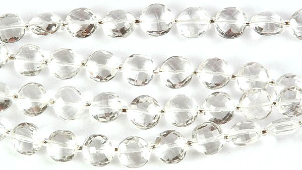 Faceted Crystal Coins