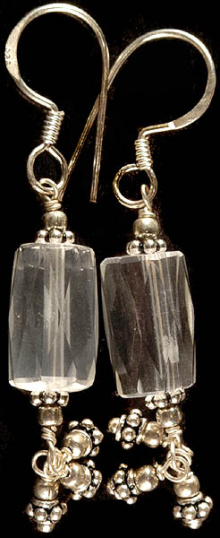 Faceted Crystal Earrings