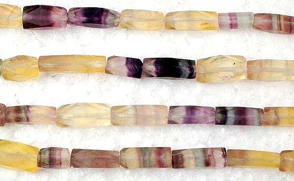 Faceted Fluorite Tubes