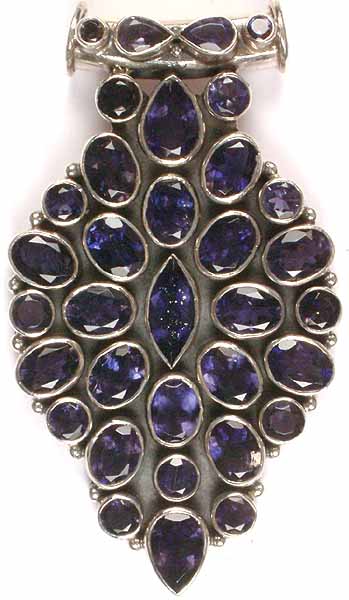 Faceted Iolite Glory