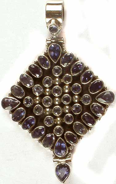 Faceted Iolite Marvel