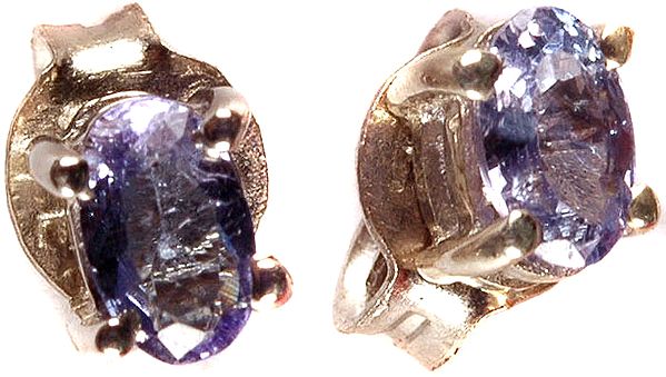 Faceted Iolite Tops