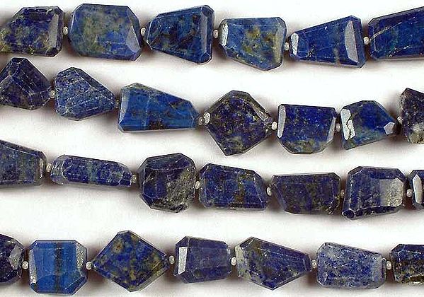 Faceted Lapis Lazuli Tumbles