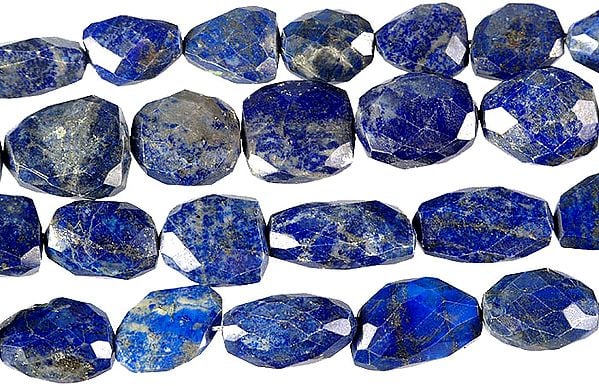 Faceted Lapis Lazuli Tumbles