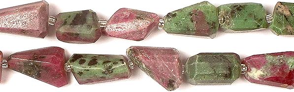Faceted Ruby Zoisite Tumbles
