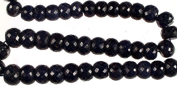Faceted Sapphire Rondells