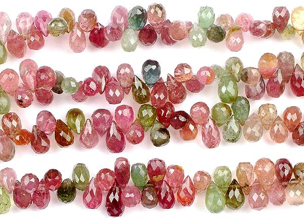 Faceted Tourmaline Drops