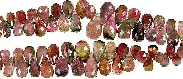 Faceted Tourmaline Drops