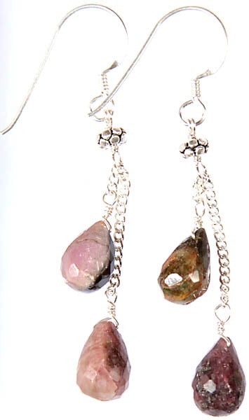 Faceted Tourmaline Earrings