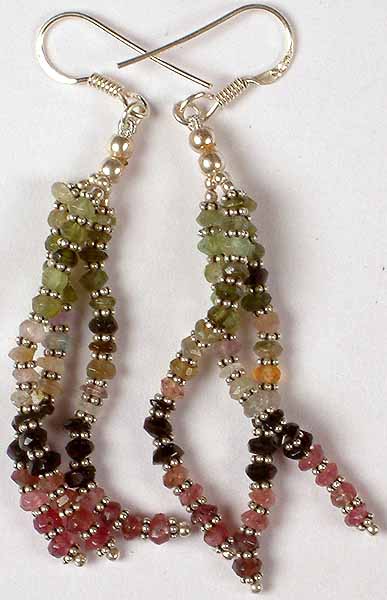 Faceted Tourmaline Showers