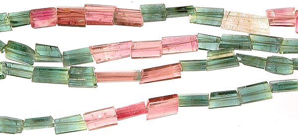 Faceted Tourmaline Tubes