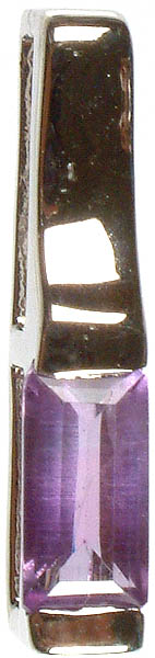 Fine Cut Amethyst Small Pendant