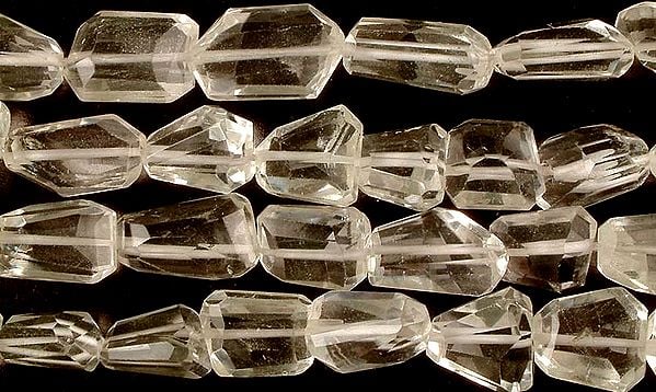 Fine Cut Crystal Flat Tumbles