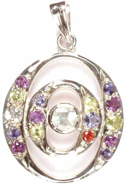 Fine Cut Gemstone Pendant