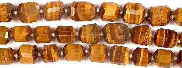 Fine Faceted Tiger Eye Tumbles