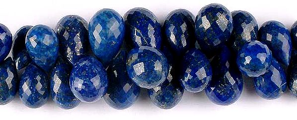Fine Lapis Lazuli Faceted Drops