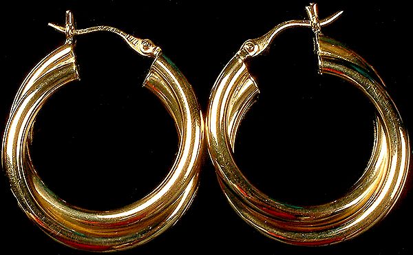Finely Crafted Hoop Earrings