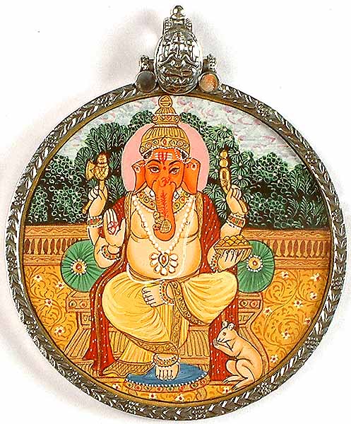 Four-Armed Ganesha in Lalitasana