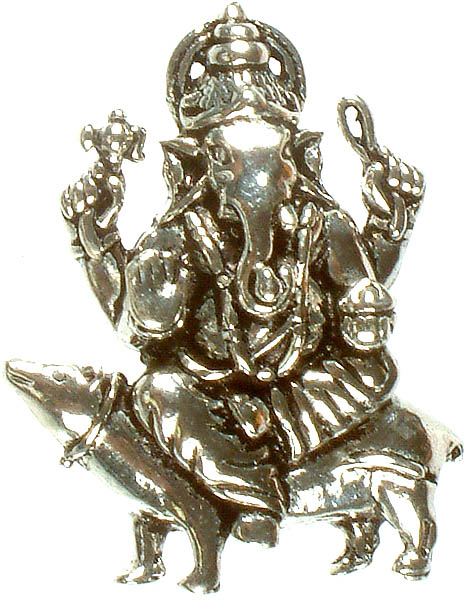 Ganesha on His Rat