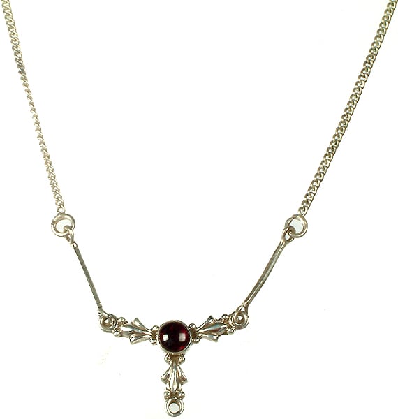 Garnet Antiquated Necklace