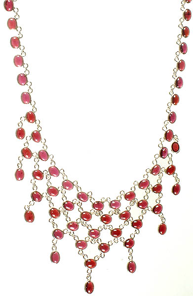 Garnet Marvel Necklace