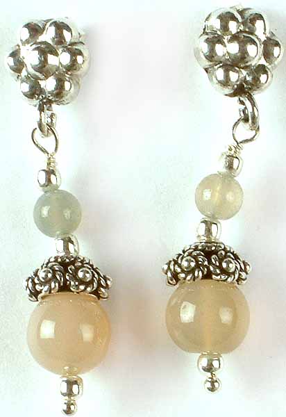 Gemstone Beaded Earrings