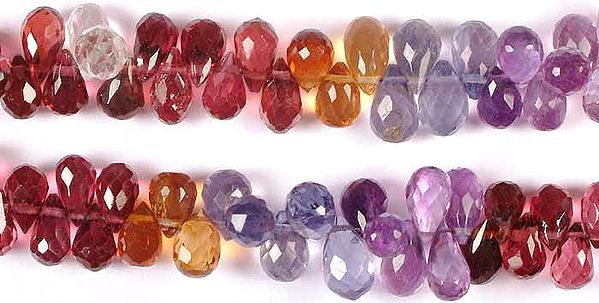 Gemstone Faceted Drops