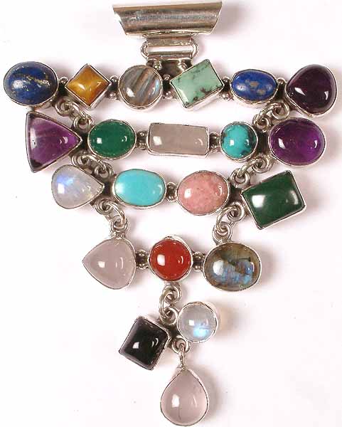 Gemstone Pot Pourri Pendant