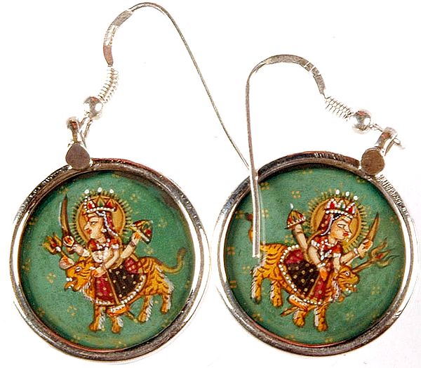 Goddess Durga Earrings