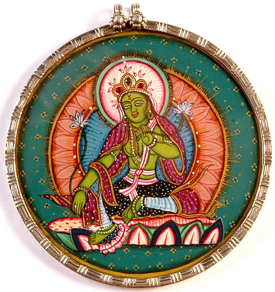 Goddess Green Tara Pendant