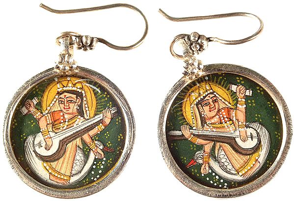 Goddess Saraswati Earrings