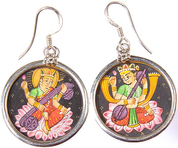 Goddess Saraswati Earrings