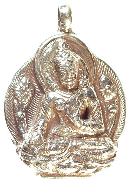 Goddess White Tara Pendant