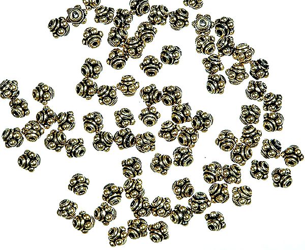 Gold Plated Beads<br>(Price Per Six Pieces)