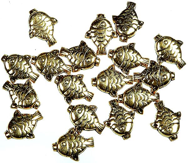 Gold Plated Fish (Price Per 4 Pcs)
