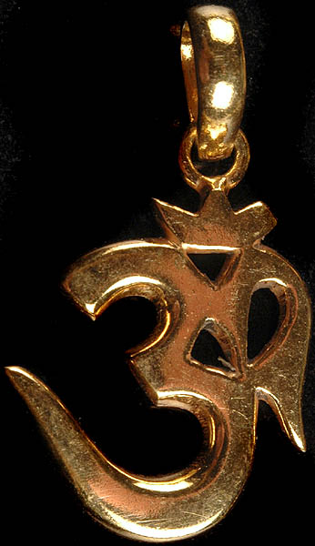 Gold Plated OM (AUM) Pendant