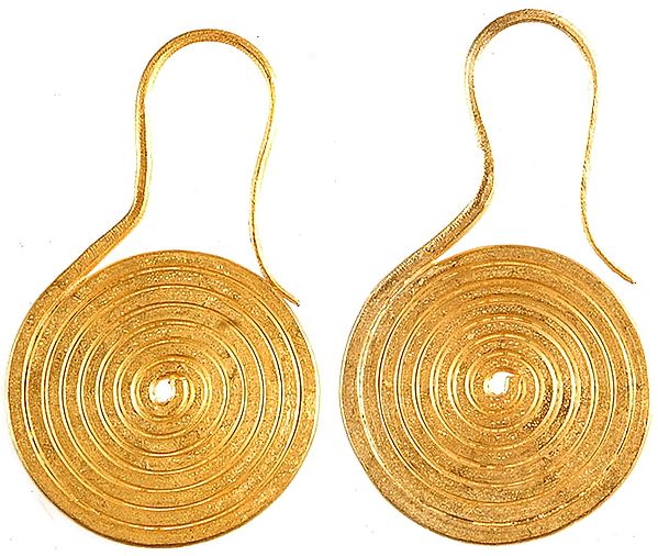 Gold Plated Sterling Silver Earrings