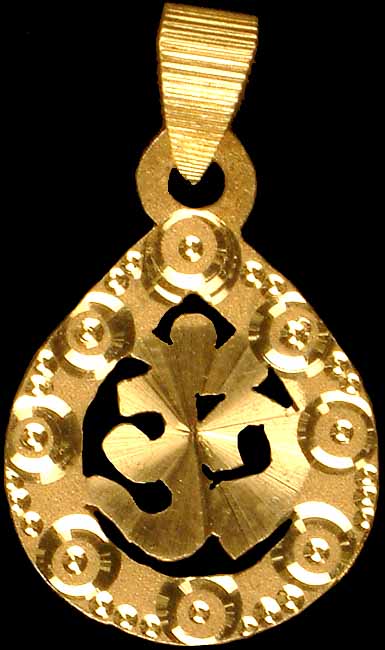 Golden Om Pendant