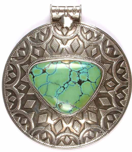 Granulated Turquoise Shield