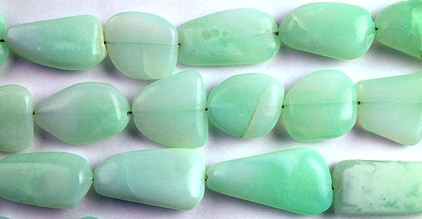 Green Opal Plain Nuggets
