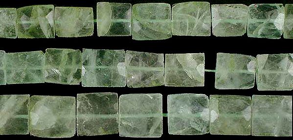 Green Fluorite Faceted Chewing Gum
