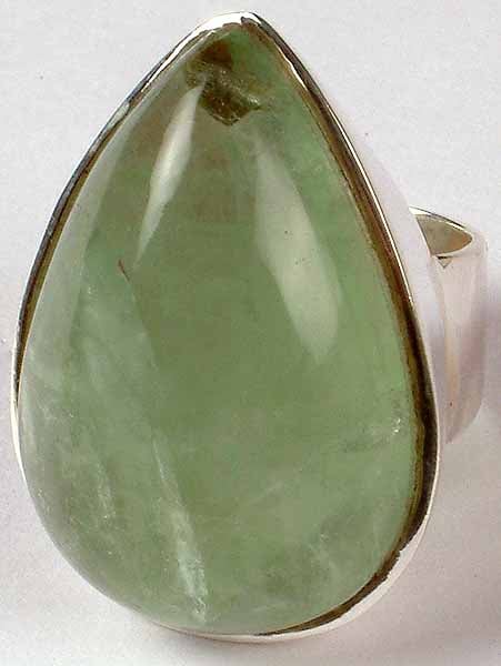 Green Fluorite Ring
