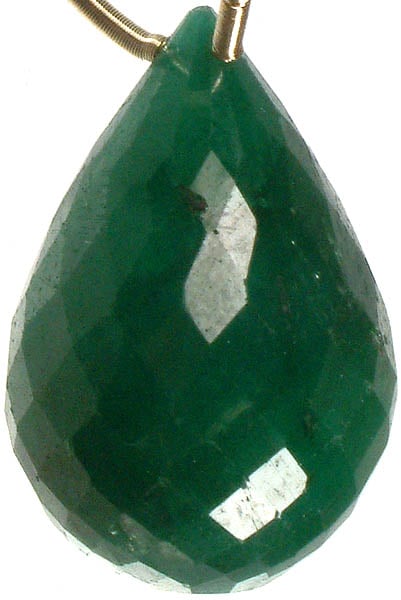 Green Onyx Drop (Price per Bead)