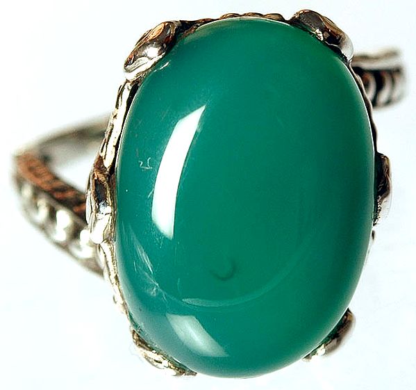 Green Onyx Ring