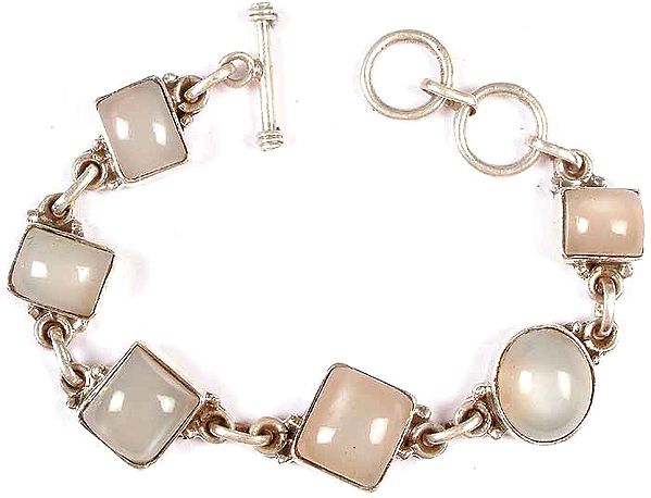 Grey Moonstone Bracelet